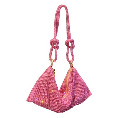 Bags Evening Bag Women's Bag 2026 Spring New Fashion Korean Style Chain Full Rhi