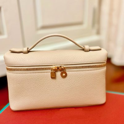 Bags Cross-border LP Lunch Box Bag Lp19 Box Bag Genuine Leather Women's Bag Gigi