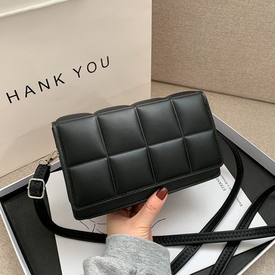 Bags Trendy and Stylish Large Checkered Women's Bag 2026 Internet Celebrity Cros