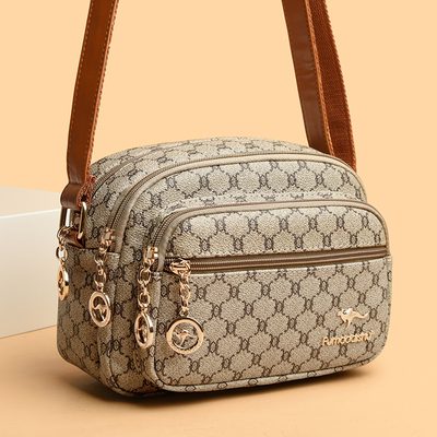Bags Women's Bag 2025 New Internet Celebrity Super Popular Printed Small Backpac