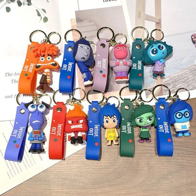 Keychains Cartoon stills key chain pendant doll key chain doll machine video gam
