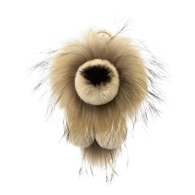 Keychains Wholesale get cute Rex rabbit fur lion keychain pendant Plush Doll Dol