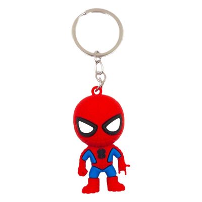 Keychains Hot Selling Hero Key Ring Chain Q Version Iron Man Key Chain Spider-Ma