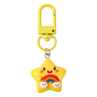 Keychains Hongyi New Cute Cartoon Keychain Exquisite Girl's Bag Accessory Pendan