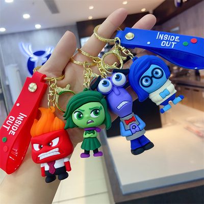 Keychains Spongebob pie star key chain pendant creative cartoon cute couple bag 