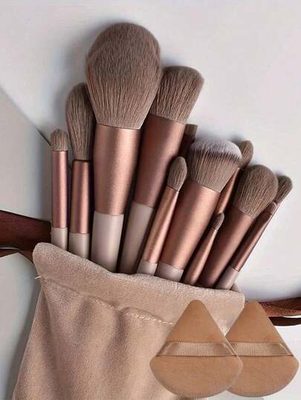 New 13 Sijiqing makeup brush suit soft hair powder high gloss blush brush eye sh