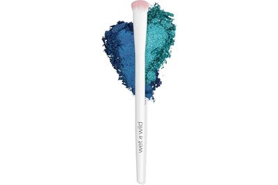 JONBOS sickle nose shadow brush repair brush half fan oblique head flat head mak
