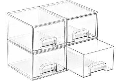 Mirror Cabinet storage box storage rack cosmetics acrylic storage rack bathroom 
