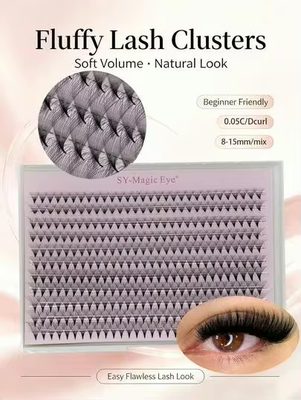 Makeup Sakura-Chan Wind Fairy False Eyelashes Large Volume Natural Look for Begi
