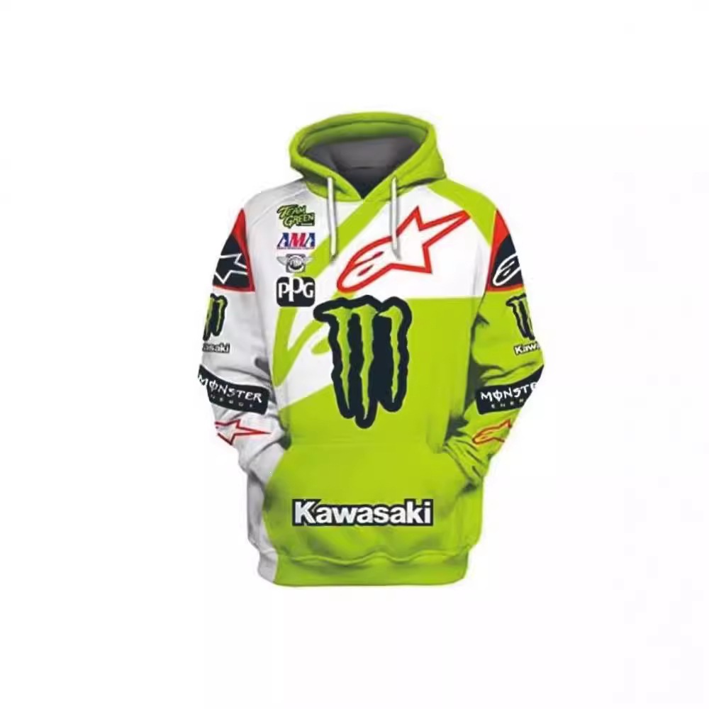 Mens Clothing 3D Hoodie New Men's Hoodie Digital Print European American Cross-b