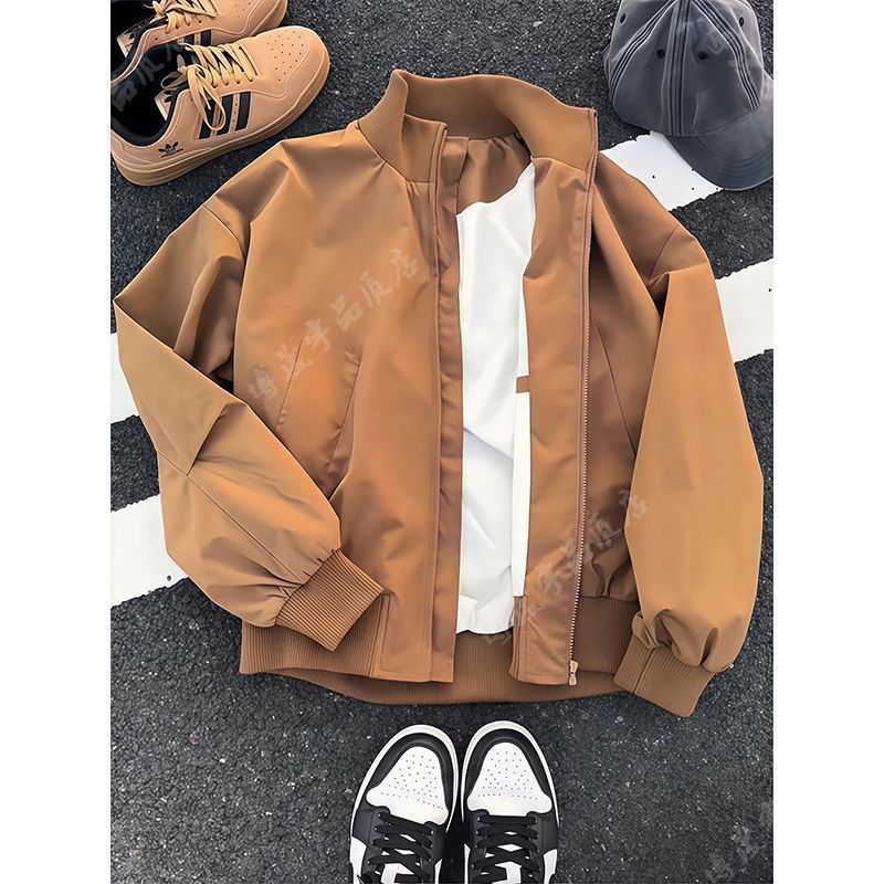 Mens Clothing American Flight Pilot Workwear Jacket Men's Spring Autumn Thin Sta