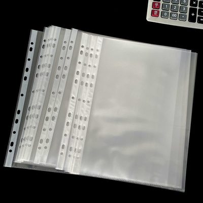 Office Supplies 11-hole File BAg TrAnspArent PlAstic A4 Office InformAtion BAg F