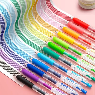 Office Supplies Hobby GP260 Colorful Press Gel Pen 48 Colors DIY Handbook Colorf