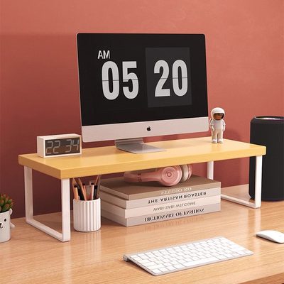 Office Supplies Laptop Heightening Rack Office Desk Storage Rack Storage Bracket