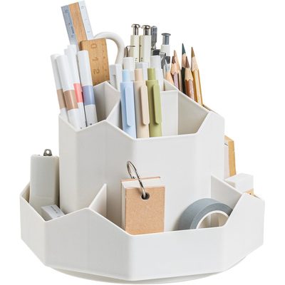 Office Supplies Newly Upgraded Original Large-Capacity Plastic Rotating Pen Hold