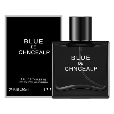 Perfume & Fragrance Live Broadcast Popular Blue Men's Perfume Long-Lasting Light