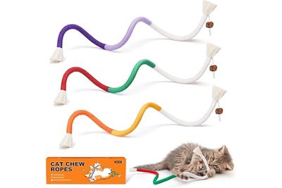 Pet Supplies Cat Bite Rope Insect Gall Fruit Cat Toy Quiet Self-Hi Bite-Resistan