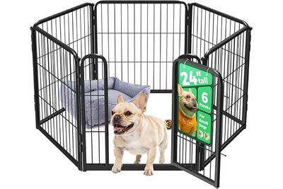 Pet Supplies Dog Fence Square Tube Bold Fence Dog Fence Indoor Dog Fence Large a
