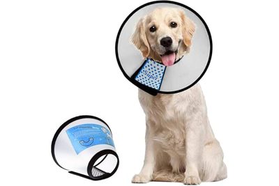 Pet Supplies Elizabethan Collar Soft Ring for Cats and Dogs, Universal Anti-Lick