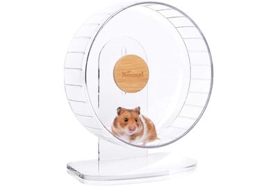 Pet Supplies Hamster Running Wheel Bracket Acrylic Transparent Bracket Metal Iro