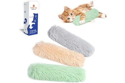 Pet Supplies Factory Plush Pillow Contains Catnip Crinkle Paper, Bite-Resistant 