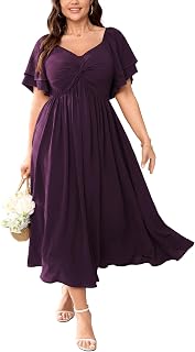Plum Dresses Aliexpress Europe and America Amazon Sexy V Neck Chiffon Cross Stra