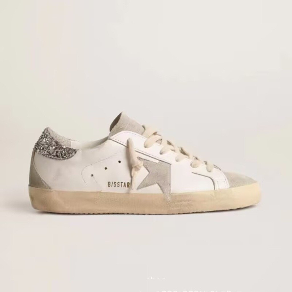 Export Ready Stock GG Distressed Star Shoes, Euro-American Retro Five-Pointed St