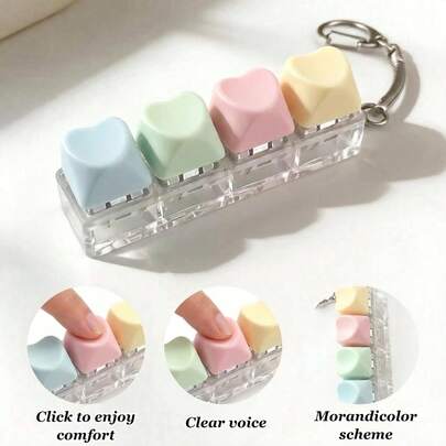 Stress-Relief Toys 4-Key Switch Tester Mechanical Keyboard Switch Tester Stylish