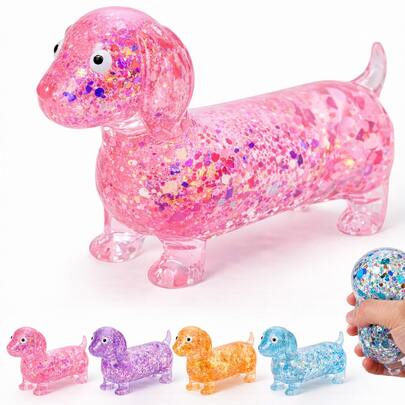 Stress-Relief Toys Cross-border creative maltose pinch music decompression gold