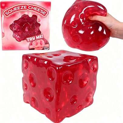 Stress-Relief Toys Stress-Relief Squishy Toy Creative Simulation Cheese Squishy
