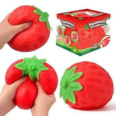 Stress-Relief Toys Tomato Squeeze Toy, Tomato Stress Relief Toy, Stress-Relief G