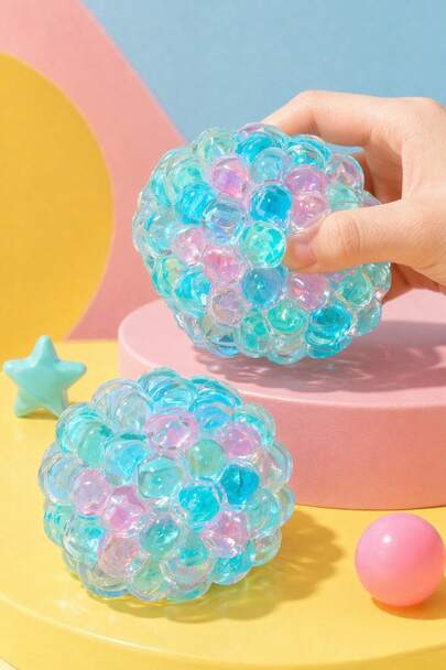 Stress-Relief Toys Tongle toys wholesale grape ball squeeze pinch tennis decompr
