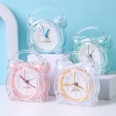 Children's toys small alarm clock girl handmade electronic clock student wake-up