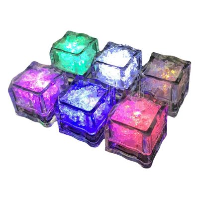 Toys Colorful Led Ice Cubes That Light up When Exposed to Water, Bar Ktv Glowing