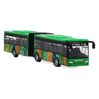 Toys [Jiaye Boxed] Simulation Alloy Car Double-section Bus Dagong Bus Model Chil