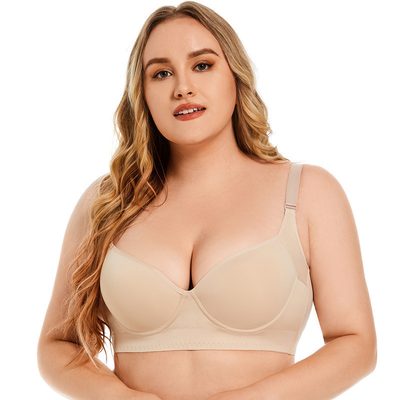 Underwear European Cross-Border Women's Plus Size Sexy Push-Up Full Coverage Bra