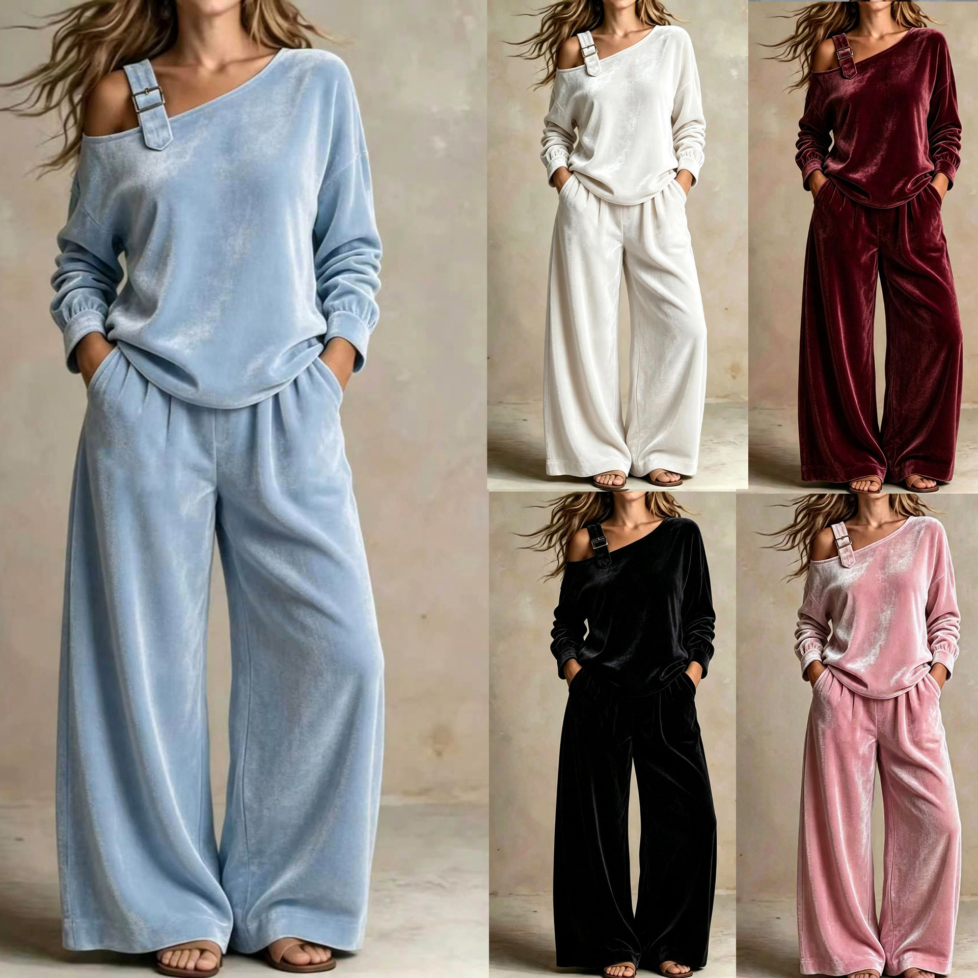 Womens Clothing 2026 European & American Cross-Border Women's New Fall Winter Fa