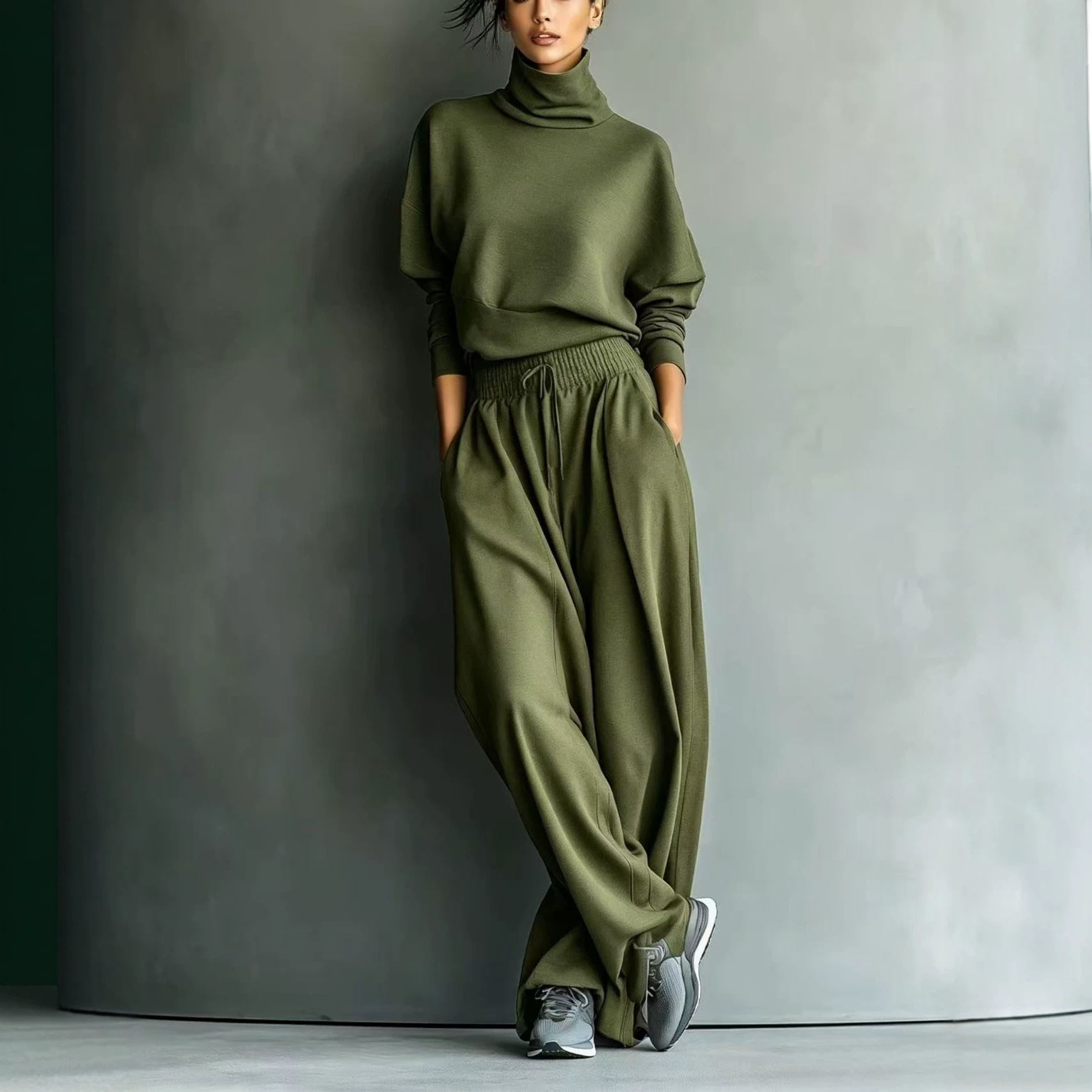 Womens Clothing 2026 European & American Cross-Border Women's New Fall Winter Hi